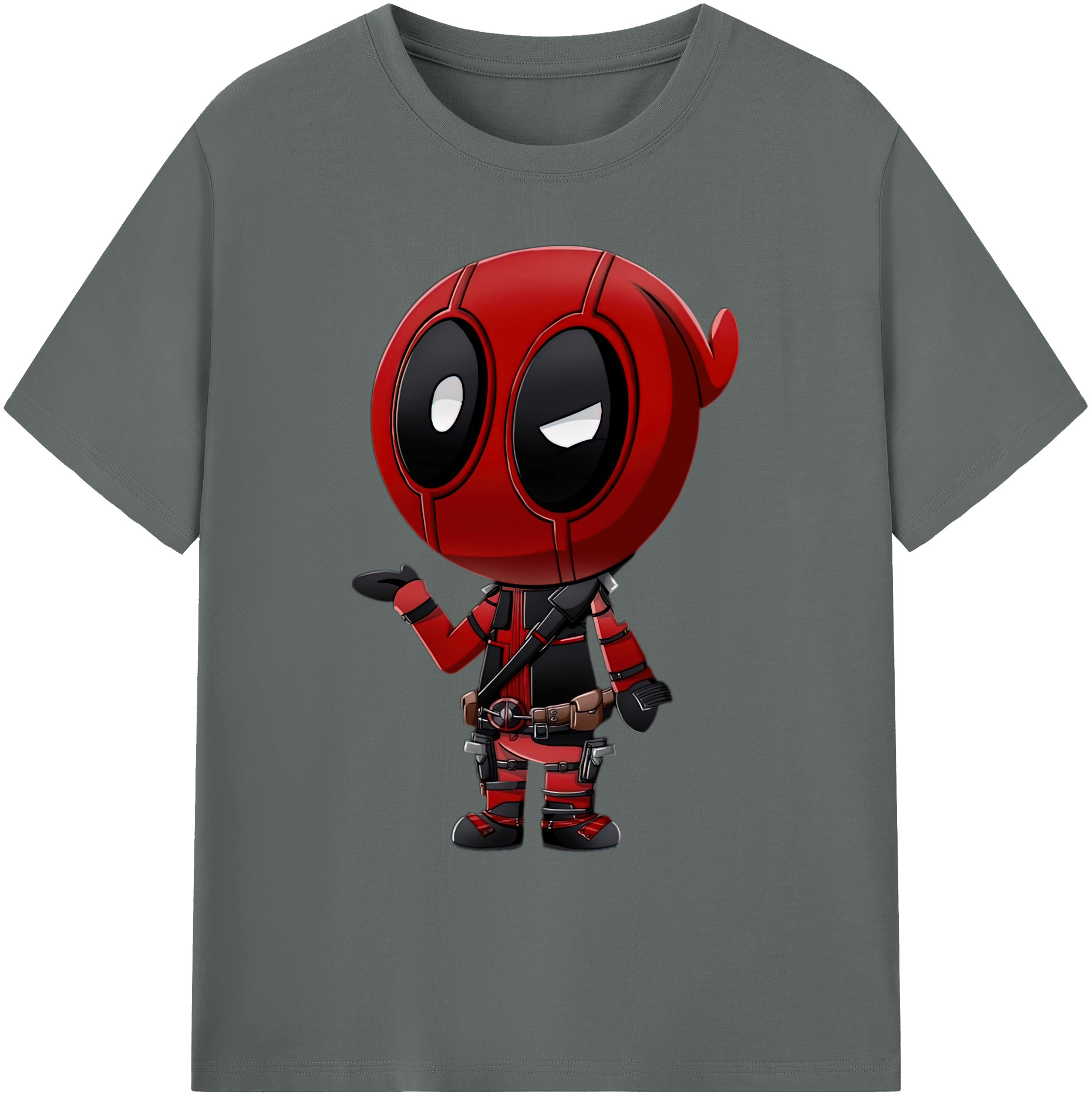 （画像用） Deadpool デッドプール 綿100％ メンズ半袖Tシャツ｜肌触りやわらか＆通気性